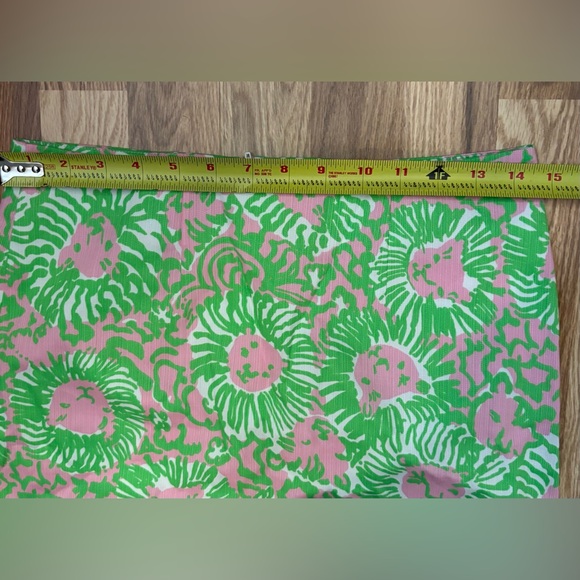 Lilly Pulitzer green sunny side lion skirt size 0 - Picture 9 of 9